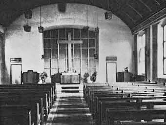 Einweihung der Friedenskirche 1949